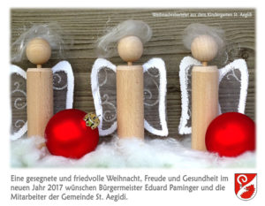 Weihnachtskarte Newsletter 1