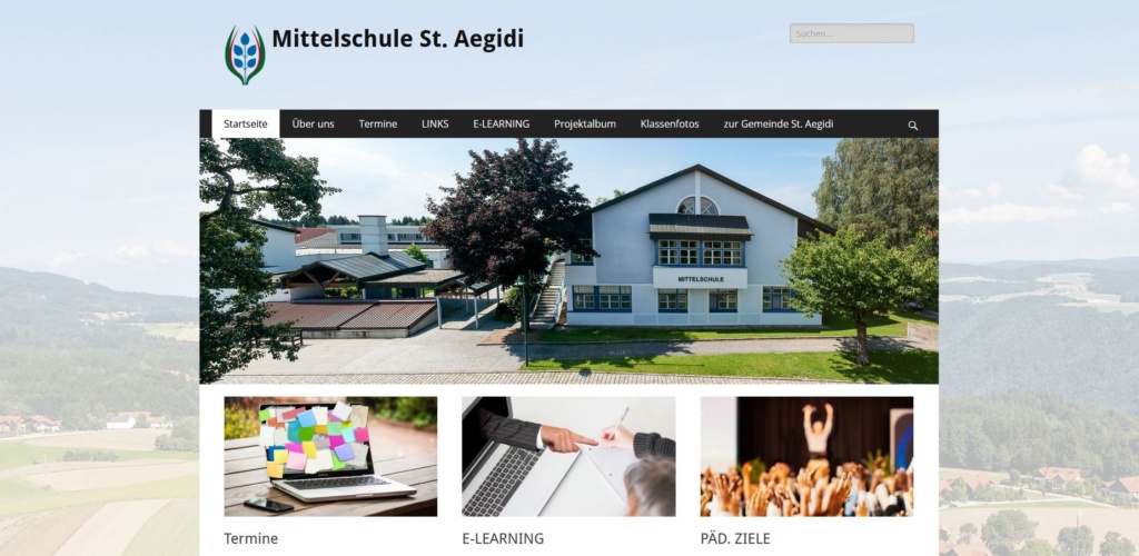 neue Website Mittelschule