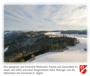 Weihnachtskarte Newsletter2022