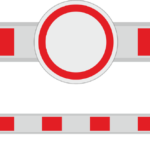 Strassensperre Schild
