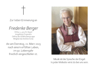 Friederike Berger 31.032023
