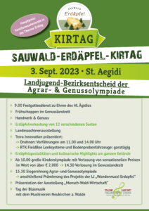 A4 Werbung Programm Sonntag SEK 2023