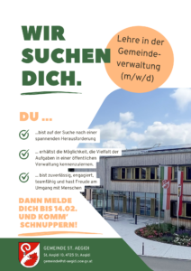 Stellenausschreibung Lehrling Gemeindeverwaltung2