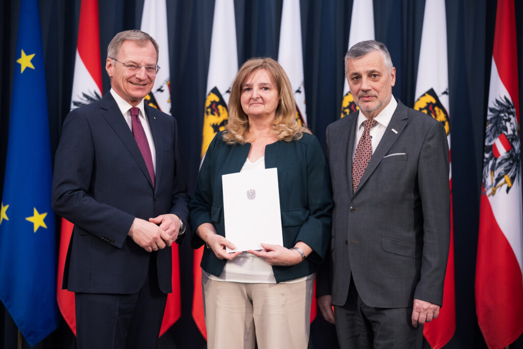 Lehrertitelverleihungen Huber Gabrile