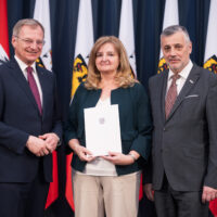 Lehrertitelverleihungen Huber Gabrile