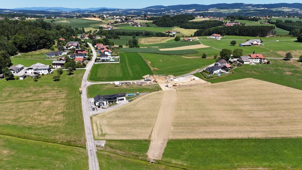 Luftbild Baustelle ABA BA 13 - WVA BA 11