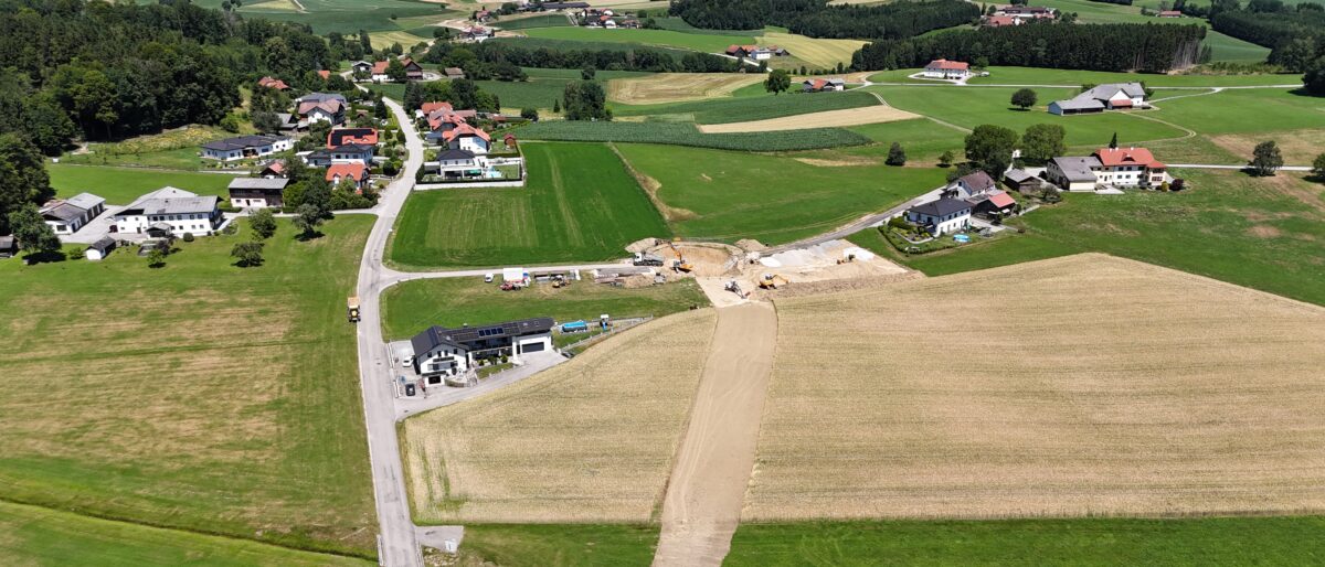 Luftbild Baustelle ABA BA 13 - WVA BA 11