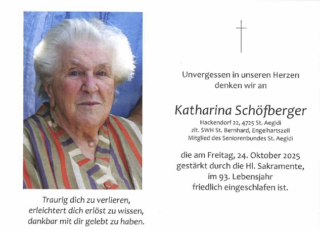 Schöfberger Katharina 24.10.2025