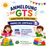 Grafik: Anmeldung zur ganztägigen Schulform (GTS)
