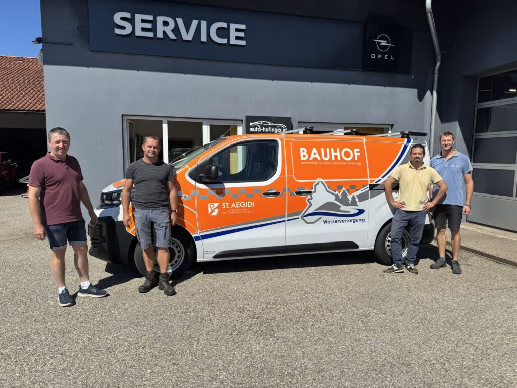 Übergabe bei Auto Hofinger, Neukirchen am Walde am 12.08.2026