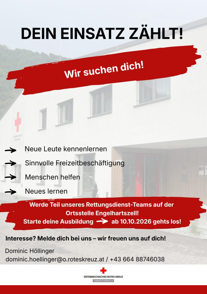 DEIN EINSATZ ZÄHLT!