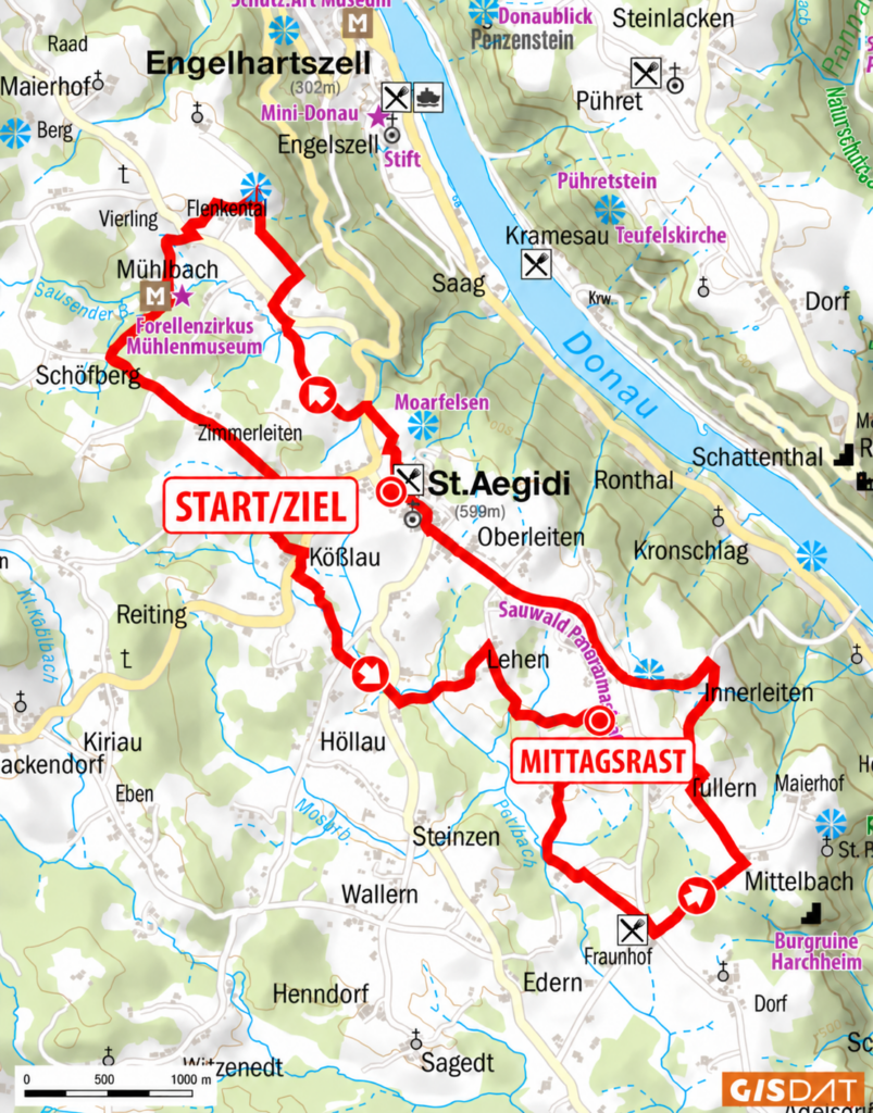 Weg ORF Wandertag - Lust auf's Wandern